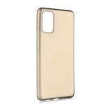 Samsung Galaxy S20 Plus Kılıf Esnek Yapılı Ince Slim Silikon Kapak Ryc/premier - Gold