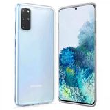 Samsung Galaxy S20 Plus Kılıf Uyumlu Darbeye Dayanıklı 2.0 Mm İnce Şeffaf Silikon Kapak