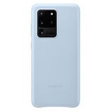 Samsung Galaxy S20 Ultra Deri Cep Telefonu Kılıfı, Mavi