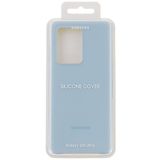 Samsung Galaxy S20 Ultra Silikon Cep Telefonu Kılıfı, Mavi