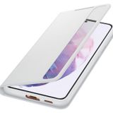 SAMSUNG GALAXY S21 AKILLI CLEAR VİEW KILIF-AÇIK GRİ