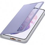 Samsung Galaxy S21+ Akıllı Clear View Kılıf - Mor