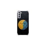 Samsung Galaxy S21 Plus ile uyumlu Köşe Korumalı Kılıf Metamorfoz Ekinoks Tasarımlı Uv Baskılı