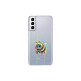 Samsung Galaxy S21 Plus ile uyumlu Splash arı tasarımlı şeffaf silikon kılıf