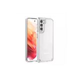 Samsung Galaxy S21 Plus Kılıf Kamera Çıkıntılı Şeffaf Darbe Emici Sert Silikon Kapak Coss