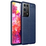 Samsung Galaxy S21 Ultra Kılıf Deri Görünümlü Renk Atmayan Dayanaklı Silikon Kapak Niss