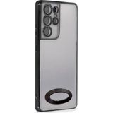 Samsung Galaxy S21 Ultra Kılıf Hole Lazer Silikon Kapak