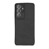 Samsung Galaxy S21 Ultra Kılıf Loop Deri Silikon - Siyah