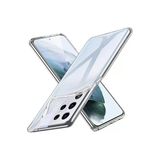 Samsung Galaxy S21 Ultra Kılıf Lüx Şeffaf Silikon-(5796)