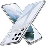 Samsung Galaxy S21 Ultra Kılıf Şeffaf Silikon Lüx