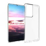Samsung Galaxy S21 Ultra Kilif Seffaf Super Silikon Kapak