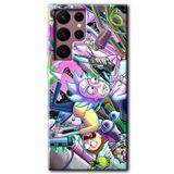 Samsung Galaxy S22 Graffiti Çizgi Film Kılıf HD Desen Baskılı Arka Kapak