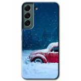 Samsung Galaxy S22 Karlı Vosvos Kılıf HD Desen Baskılı Arka Kapak