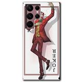 Samsung Galaxy S22 Kılıf HD Joker İskambil Desen Baskılı Arka Kapak