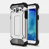 Samsung Galaxy S22 Plus ile uyumlu Çİft Katman Koruyucu Crash Military Tank Kılıf - Gri