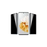 Samsung Galaxy S22 Ultra Hayalet Ekran Koruyucu Kolay Uygulama Aparatlı (Privacy Easy Body) Siyah