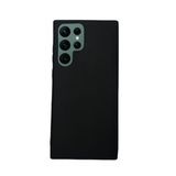 Samsung Galaxy S22 Ultra İnce Mat Silikon Kılıf Siyah