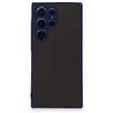Samsung Galaxy S22 Ultra Kılıf Montreal Silikon Kapak - Lacivert