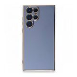 Samsung Galaxy S22 Ultra Kılıf Volet Silikon - Mavi