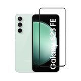 Samsung Galaxy S23 Fe Uyumlu Elektriklenme Önleyici Anti-static Tam Kaplayan Temperli Cam Ekran Koruyucu