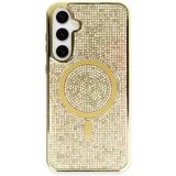 Samsung Galaxy S23 Kılıf Helen Magsafe Kapak - Gold