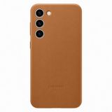 Samsung Galaxy S23 Plus Deri Kılıf - Kahverengi