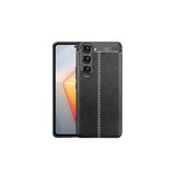 Samsung Galaxy S23 Plus Kılıf Deri Görünümlü Renk Atmayan Dayanaklı Silikon Kapak Niss