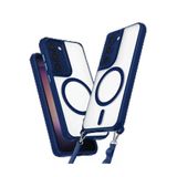 Samsung Galaxy S23 Plus Kılıf Enka Magsafe Silikon Kılıf - Lacivert