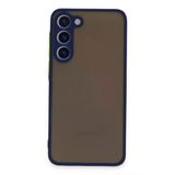 Samsung Galaxy S23 Plus Kılıf Montreal Silikon Kapak - Lacivert-(5796)