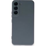 Samsung Galaxy S23 Plus Kılıf Nano içi Kadife Silikon - Gri-(5796)