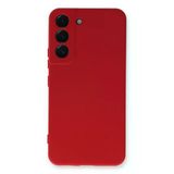 Samsung Galaxy S23 Plus Kılıf Nano içi Kadife Silikon - Kırmızı-(5796)