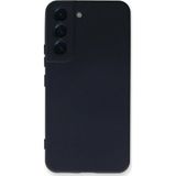 Samsung Galaxy S23 Plus Kılıf Nano içi Kadife Silikon - Lacivert-(5796)