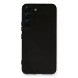 Samsung Galaxy S23 Plus Kılıf Nano İçi Kadife Silikon - Siyah-(5796)