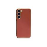 Samsung Galaxy S23 Plus Kılıf Volet Silikon - Kırmızı-(5796)
