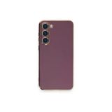 Samsung Galaxy S23 Plus Kılıf Volet Silikon - Mor-(5796)