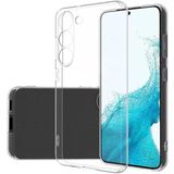 Samsung Galaxy S23 Plus Uyumlu Kamera Korumalı Darbe Önleyici Ultra Slim TPU Şeffaf Silikon Kılıf (Şeffaf, Samsung Galaxy S23 Plus)