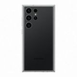 Samsung Galaxy S23 Ultra Çerçeveli&Kart Yuvalı Kılıf - Siyah