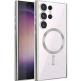 Samsung Galaxy S23 Ultra Kılıf Kross Magneticsafe Kapak - Titan Gri