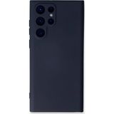 Samsung Galaxy S23 Ultra Kılıf Nano Içi Kadife Silikon - LACIVERT-(5796)