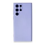 Samsung Galaxy S23 Ultra Kılıf Nano içi Kadife Silikon - Lila
