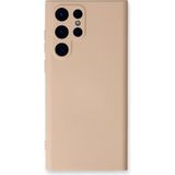 Samsung Galaxy S23 Ultra Kılıf Nano Içi Kadife Silikon - PUDRA-(5796)