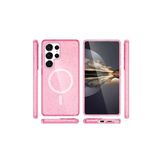 Samsung Galaxy S23 Ultra Kılıf Star Magsafe Kapak - Pembe