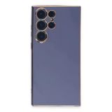 Samsung Galaxy S23 Ultra Kılıf Volet Silikon - Mavi-(5796)