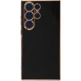 Samsung Galaxy S23 Ultra Kılıf Volet Silikon - Siyah-(5796)