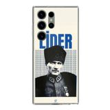 Samsung Galaxy S23 ULTRA Uyumlu Atatürk Lider Baskılı Silikon Kılıf