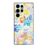 Samsung Galaxy S23 ULTRA Uyumlu La Dolce Vita İtalyan Rüyası Baskılı Silikon Kılıf