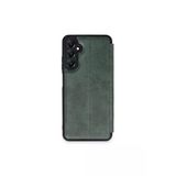 Samsung Galaxy S24 FE Kılıf Flip Cover - Koyu Yeşil-(5796)