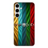 Samsung Galaxy S24 FE Uyumlu Tarihi Türk Devletleri Bayrakları Baskılı Silikon Kılıf