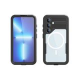 Samsung Galaxy S24 İle Uyumlu Kılıf Su Geçirmez 360 Derece Koruma Waterproof Telefon Kılıfı