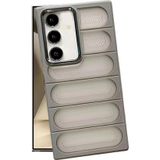 Samsung Galaxy S24 Kılıf Airmax Silikon Kapak - Titan Gri-(5796)